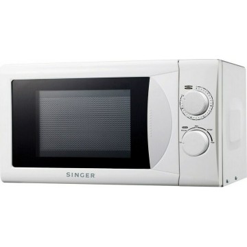 Singer MW20WH Φούρνος Μικροκυμάτων 20lt Λευκός Singer MW20WH Φούρνος Μικροκυμάτων 20lt Λευκός
